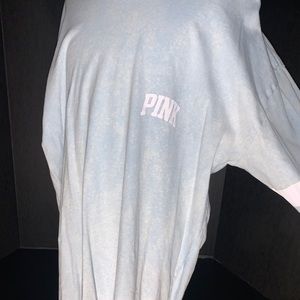 PINK varsity long sleeve T